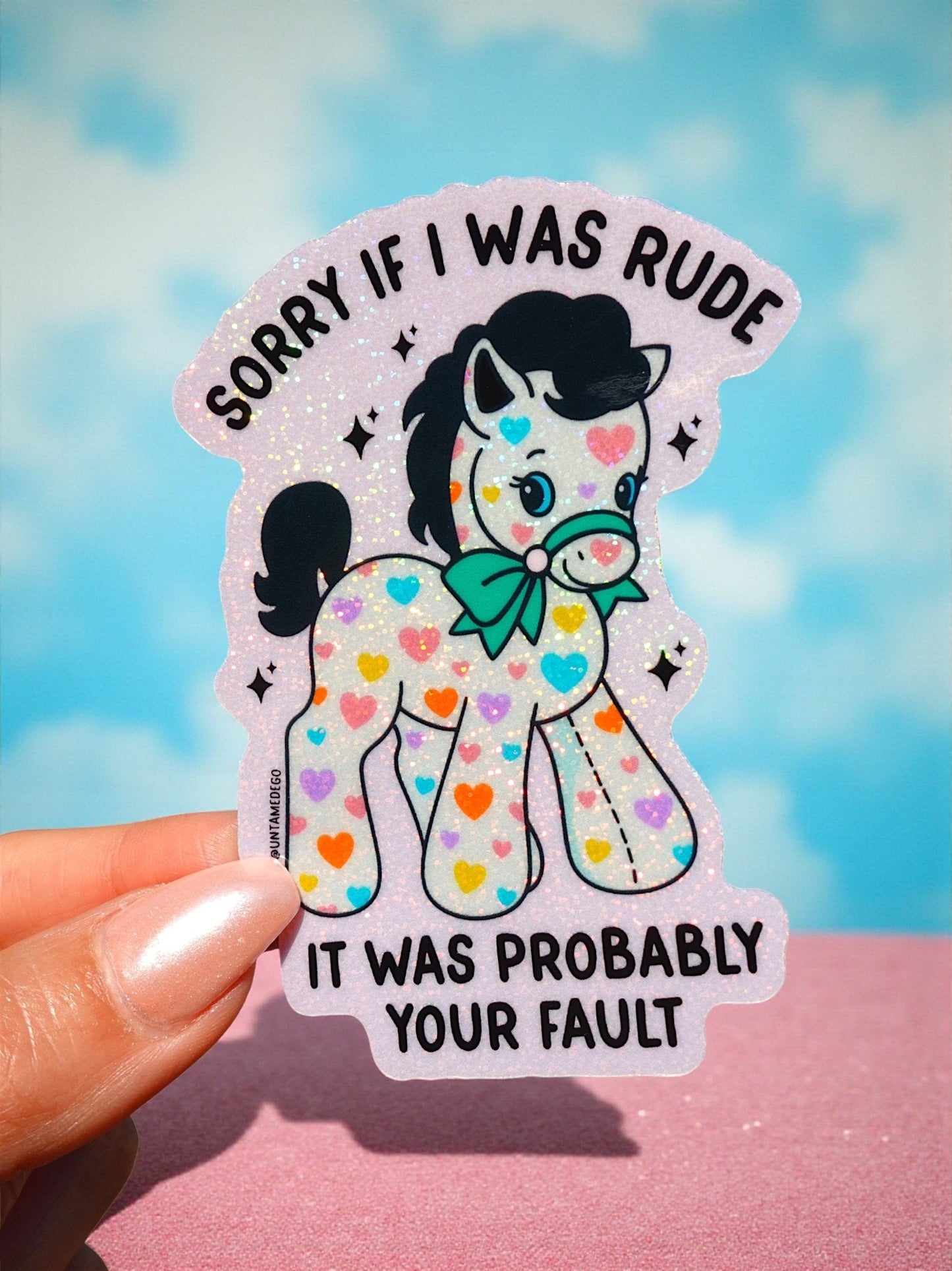 Sorry I Was Rude Sticker