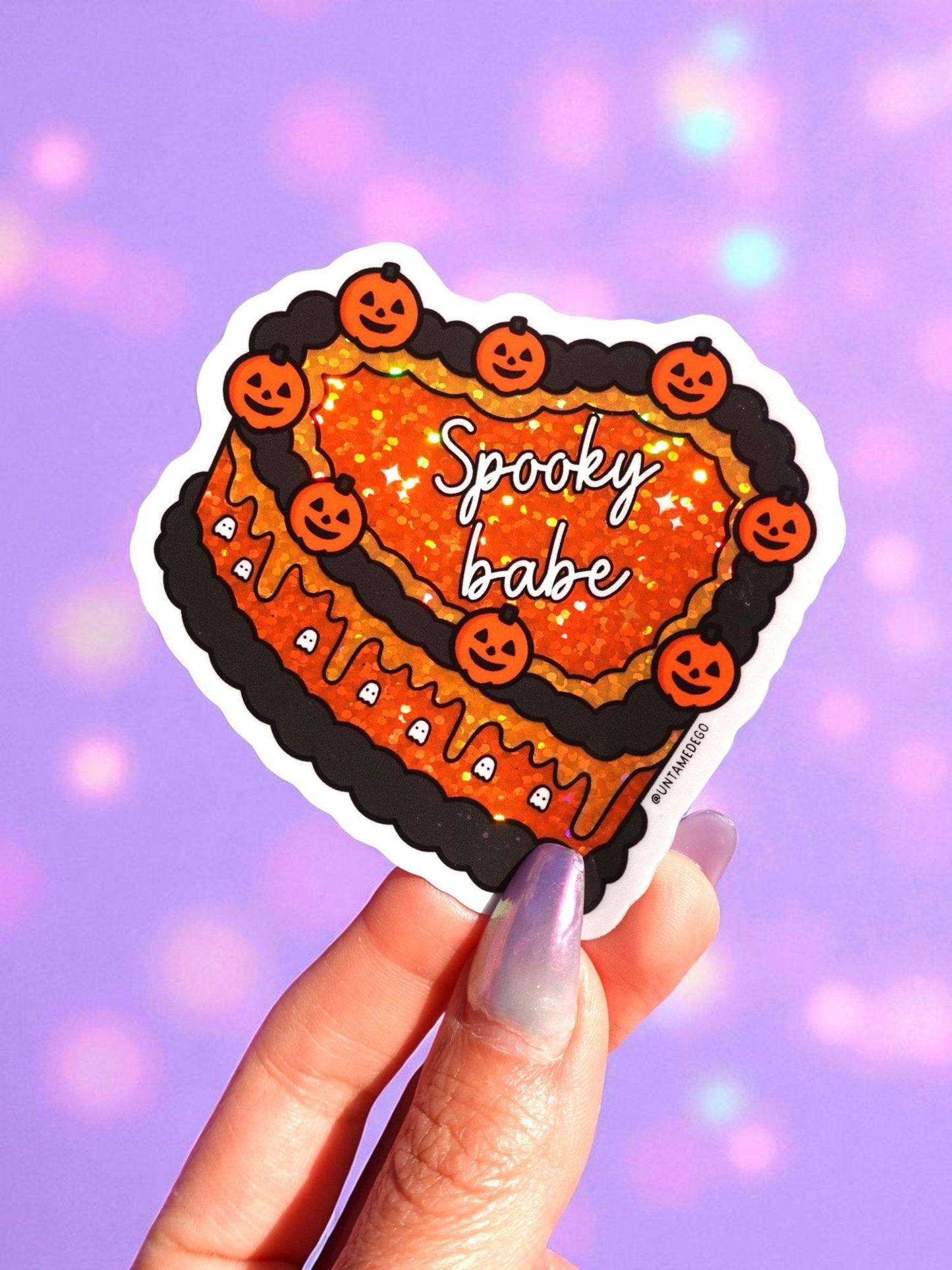 Spooky Babe Sticker