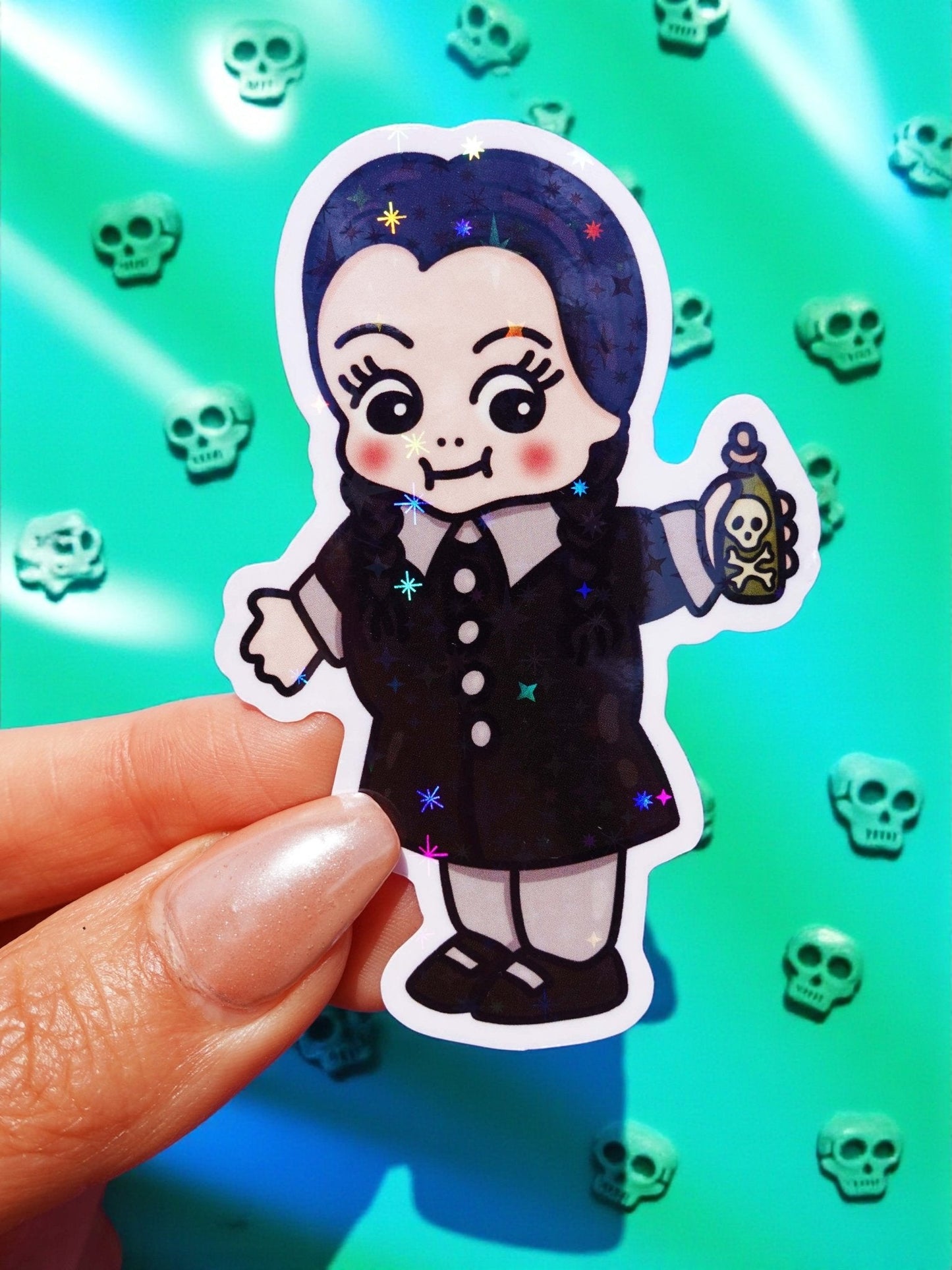 Wednesday Cute Gothic Sticker